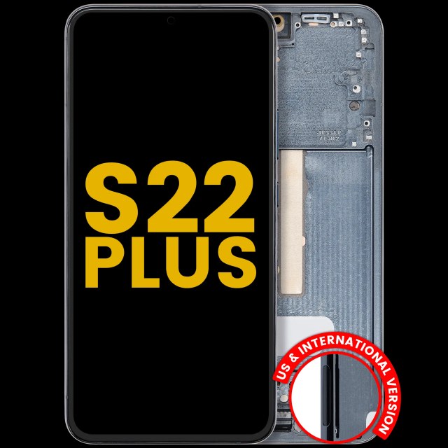 Display OLED completo con Frame per Samsung Galaxy S22 Plus 5G (US e International Version) (Refurbished) (Verde)