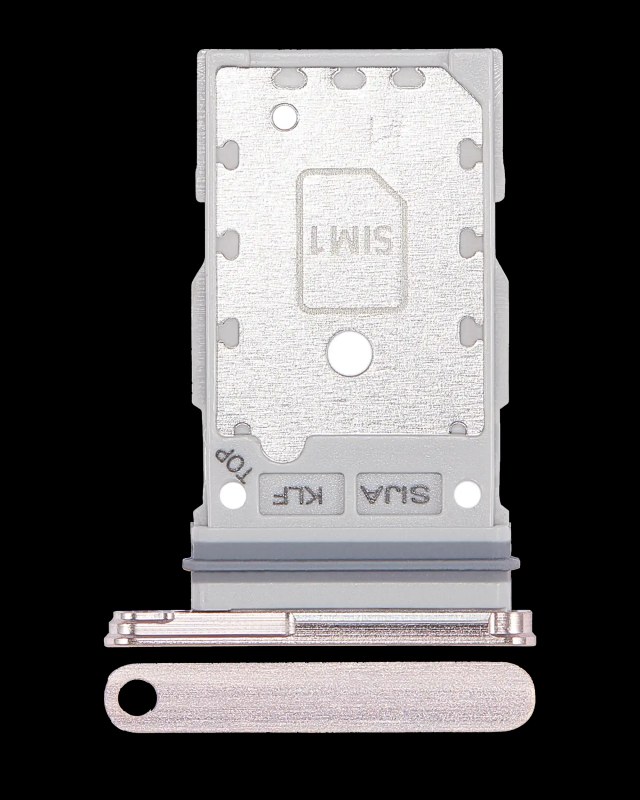 Carrellino doppia SIM per Samsung Galaxy S22 / S22 Plus (Rosa Oro)