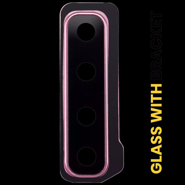 Lente fotocamera posteriore con staffa per Samsung Galaxy A9 (A920 / 2018) (Bubblegum Rosa)