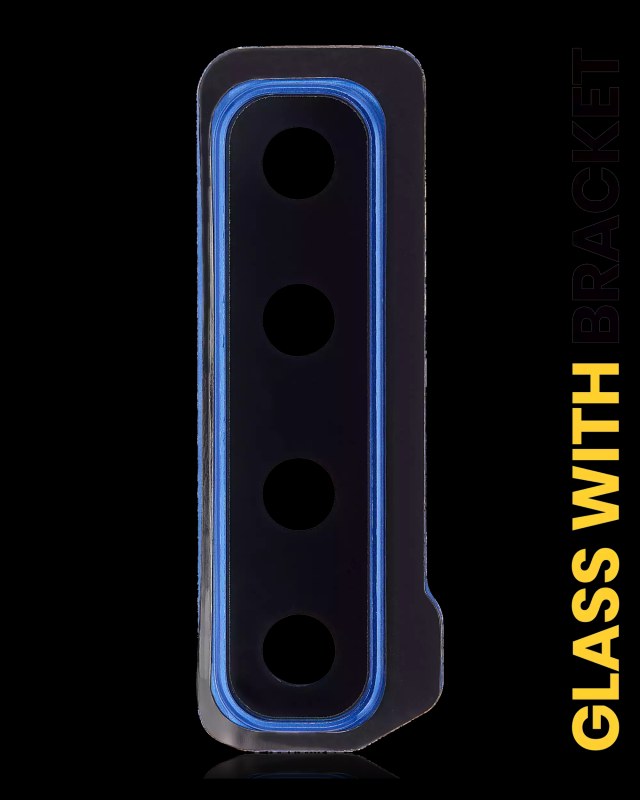 Lente fotocamera posteriore con staffa per Samsung Galaxy A9 (A920 / 2018) (Lemonade Blu)