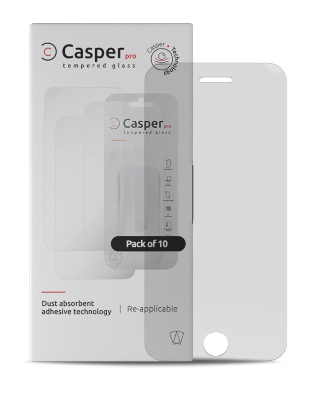 Pro Vetro temperato per iPhone 6 / 6S / 7 / 8 / SE (2020) / SE (2022) (10 pezzi) (Trasparente)