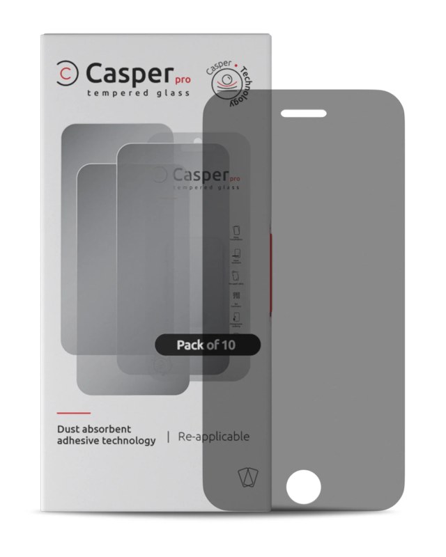 Pro Vetro temperato per iPhone 6 / 6S / 7 / 8 / SE (2020) / SE (2022) (10 pezzi) (Privacy)