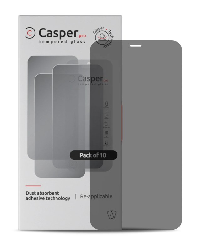 Pro Vetro temperato per iPhone XS Max / 11 Pro Max (10 pezzi) (Privacy)