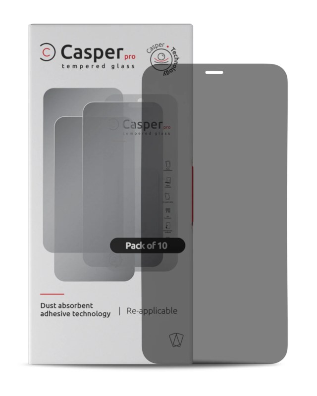 Pro Vetro temperato per iPhone 12 Pro Max (10 pezzi) (Privacy)