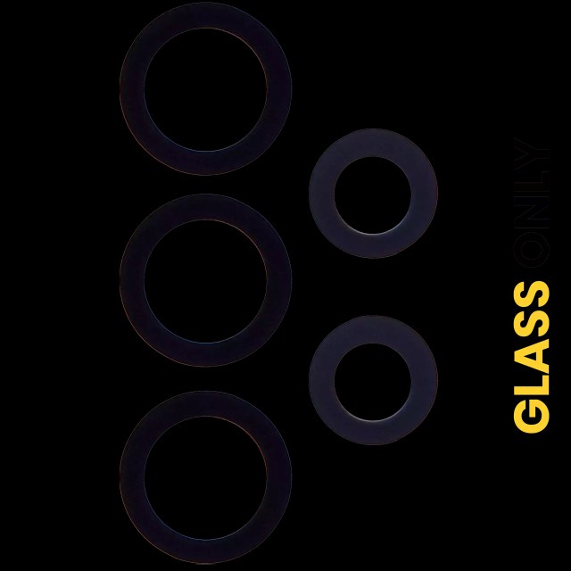 Lente fotocamera posteriore (solo vetro) con adesivo per Samsung Galaxy A32 (A325 / 2021) / A32 5G (A326 / 2021)