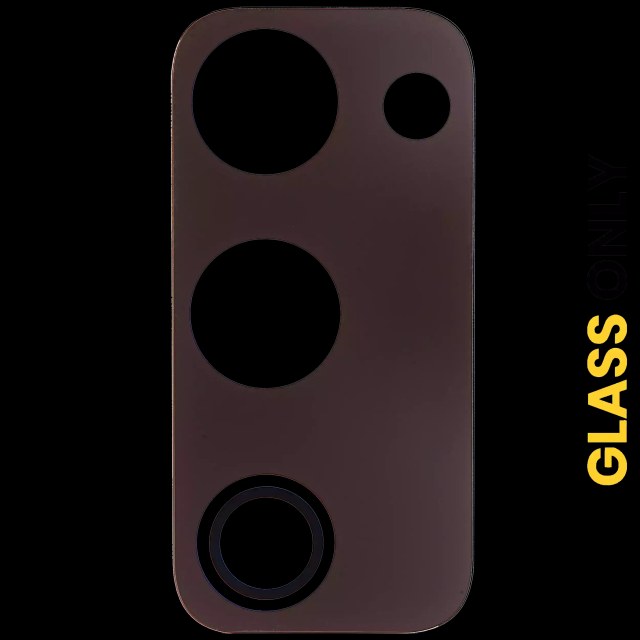 Lente fotocamera posteriore (solo vetro) con adesivo per Samsung Galaxy S20 FE 4G / 5G (Cloud Arancione)