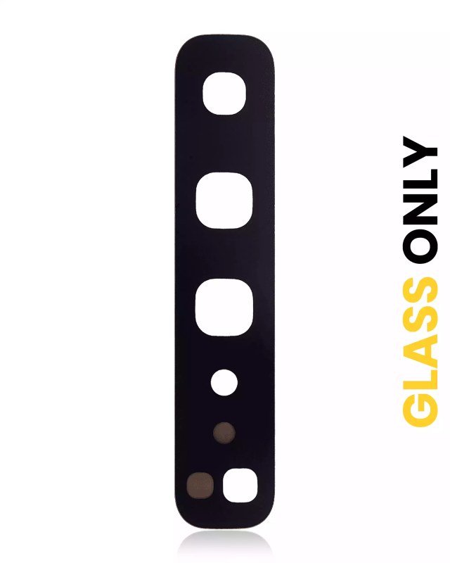 Lente fotocamera posteriore (solo vetro) con adesivo per Samsung Galaxy S10 5G (tutti i colori)