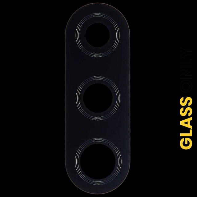 Lente fotocamera posteriore (solo vetro) con adesivo per Samsung Galaxy A11 (A115 / 2020)
