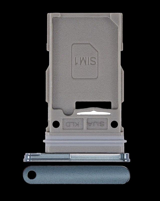 Carrellino SIM singola per Samsung Galaxy S22 5G / S22 Plus 5G (Verde)