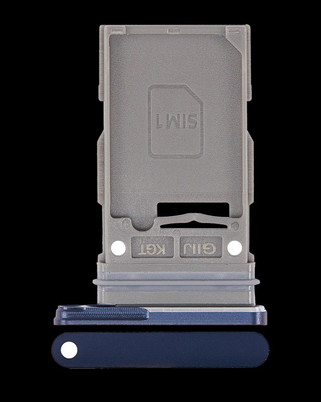 Carrellino SIM singola per Samsung Galaxy S21 FE 5G (Blu)