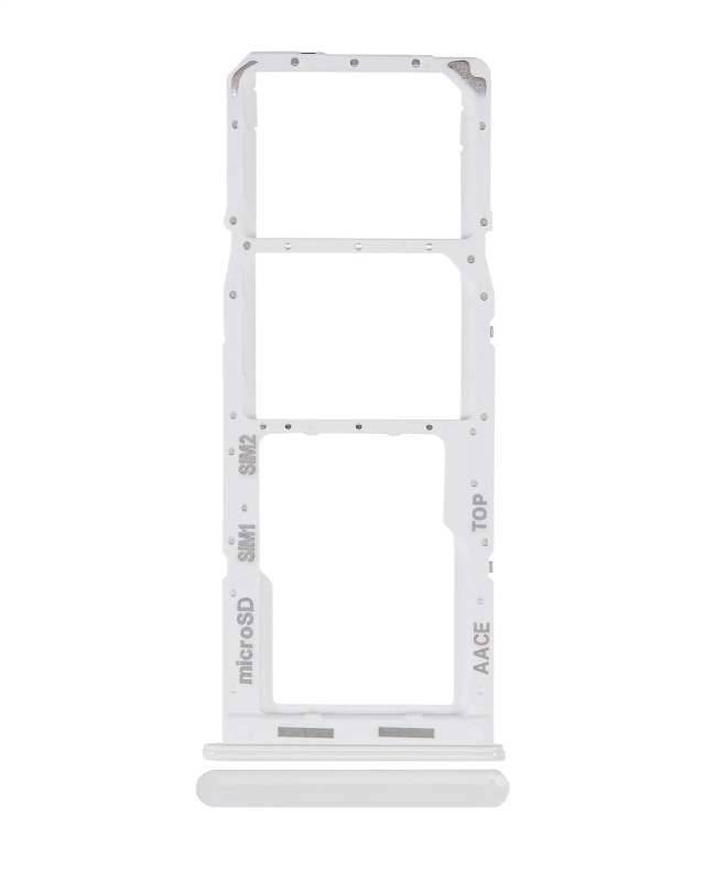 Carrellino doppia SIM per Samsung Galaxy A13 (A135 / 2022) (Bianco)