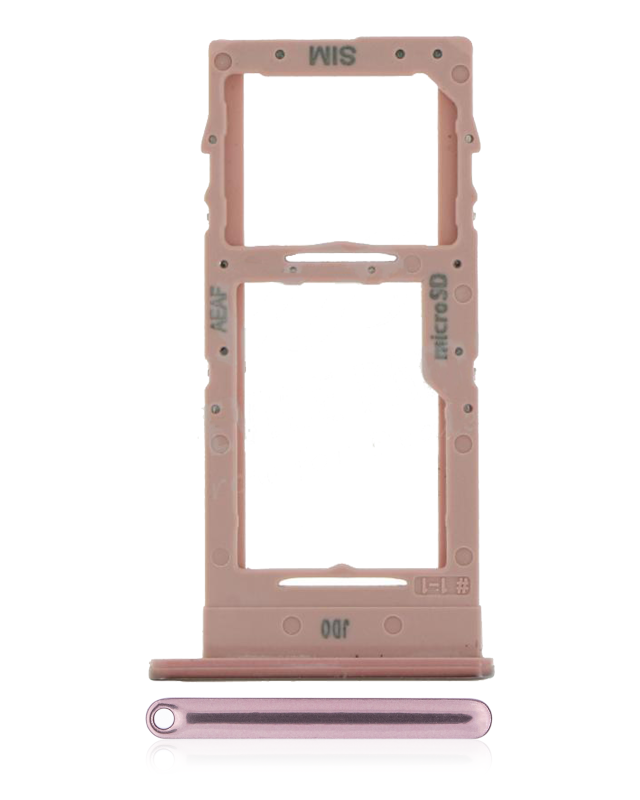Carrellino doppia SIM per Samsung Galaxy A51 5G (A516 / 2020) (Prism Cube Rosa)