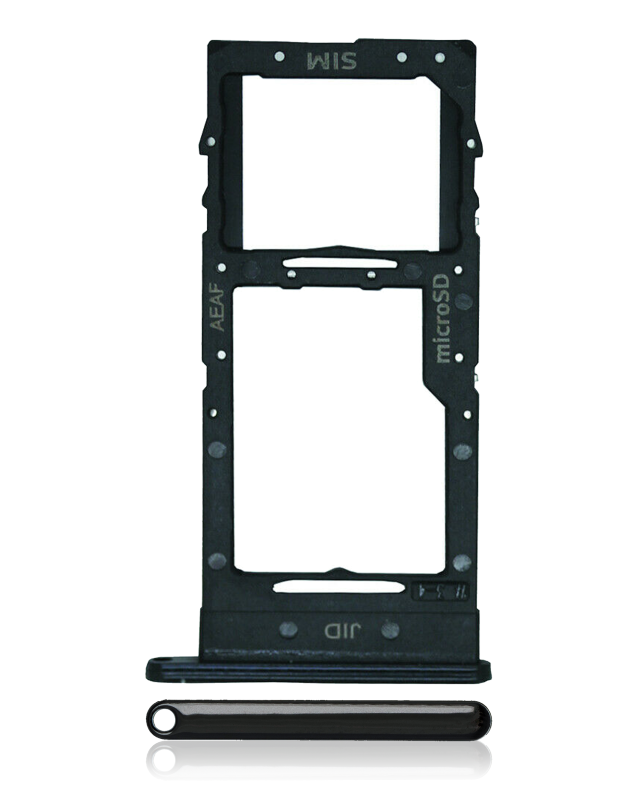 Carrellino doppia SIM per Samsung Galaxy A51 5G (A516 / 2020) (Prism Cube Nero)