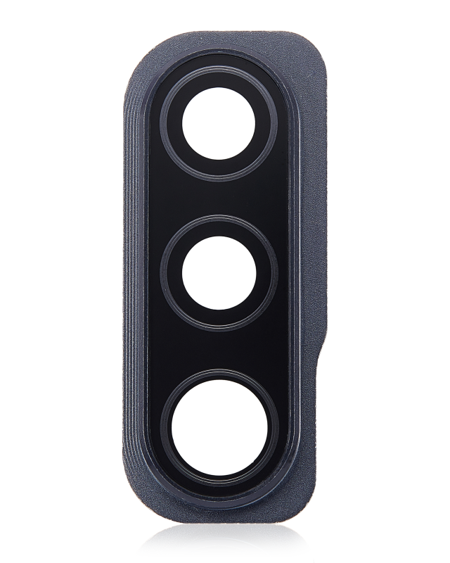 Fotocamera posteriore Vetro esterno e Cover Cornice per Samsung Galaxy A50S (A507 / 2019) (Prism Crush Nero)