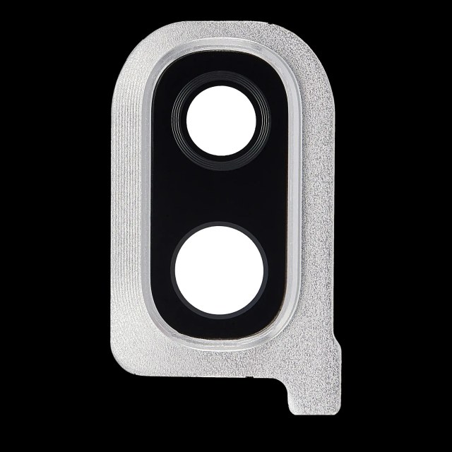 Fotocamera posteriore Vetro esterno e Cover Cornice per Samsung Galaxy A40 (A405 / 2019) (Bianco)