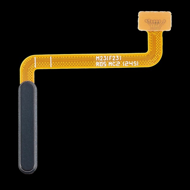 Fingerprint Reader con flat per Samsung Galaxy M23 (M236 / 2022) (Nero)