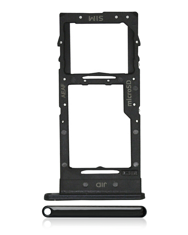 Carrellino SIM singola per Samsung Galaxy A51 5G (A516 / 2020) (Prism Cube Nero)