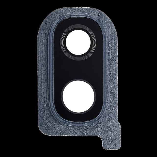 Fotocamera posteriore Vetro esterno e Cover Cornice per Samsung Galaxy A40 (A405 / 2019) (Nero)