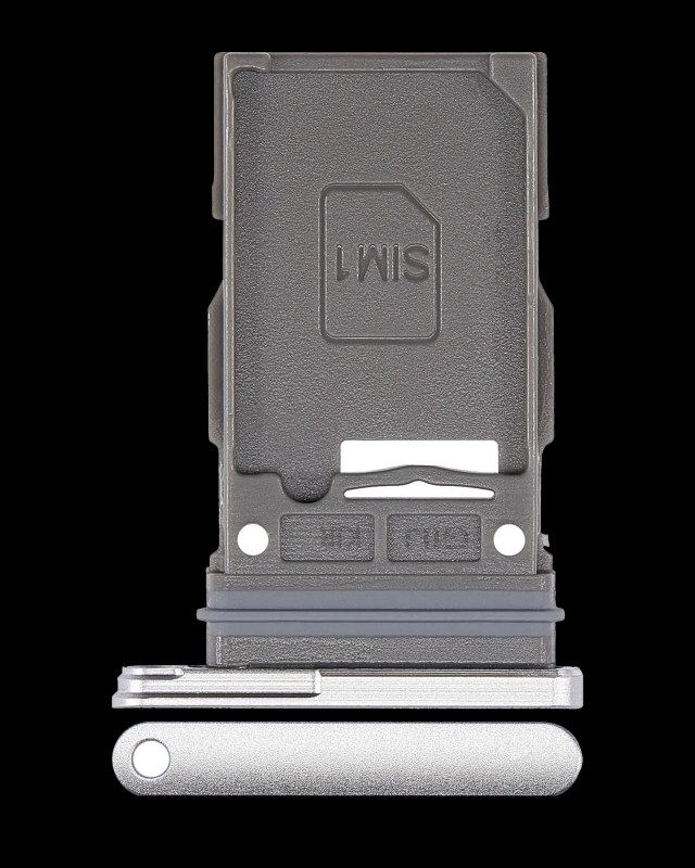 Carrellino SIM singola per Samsung Galaxy S21 FE 5G (Bianco)