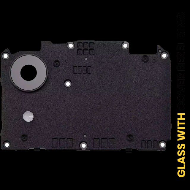 Lente fotocamera posteriore con Cover Cornice Ring per Samsung Galaxy A03 Core (A032 / 2021)