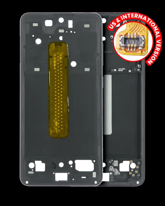 Frame centrale per Samsung Galaxy S21 FE 5G (US e International Version) (Grafite)
