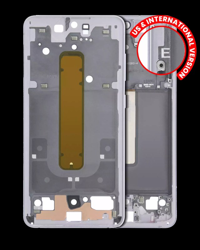 Frame centrale per Samsung Galaxy S21 FE 5G (US e International Version) (Lavanda)