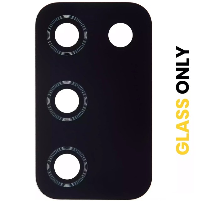 Lente fotocamera posteriore (solo vetro) con adesivo per Samsung Galaxy A03S (A037F / A037M / 2021)