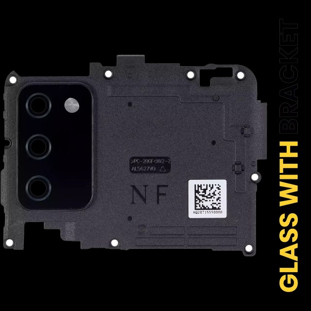Lente fotocamera posteriore con staffa per Samsung Galaxy A03S (A037 / 2021)