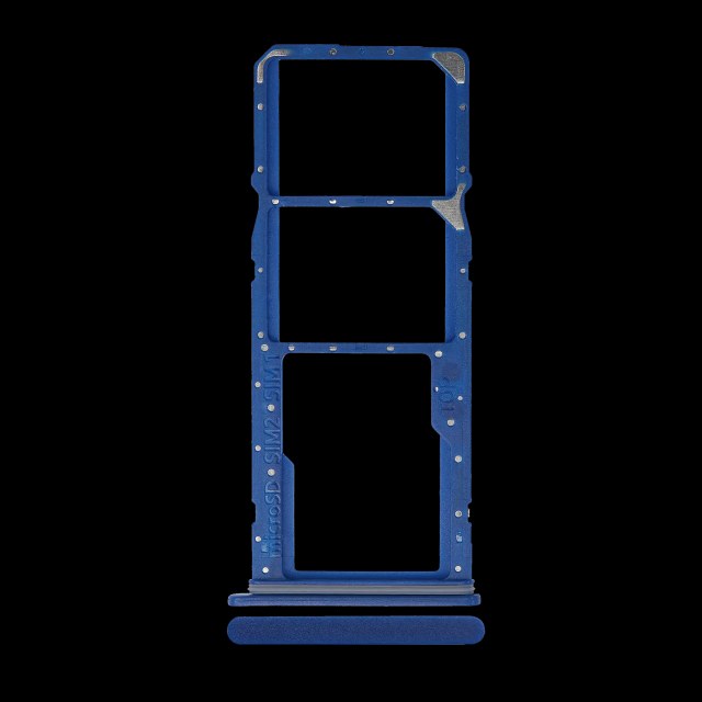 Carrellino doppia SIM per Samsung Galaxy A03 Core (A032 / 2021) (Blu)