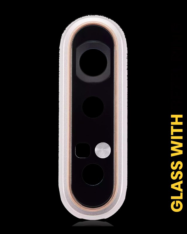 Lente fotocamera posteriore con staffa / Cornice per Samsung Galaxy A80 (A805 / 2019) (Angel Oro)