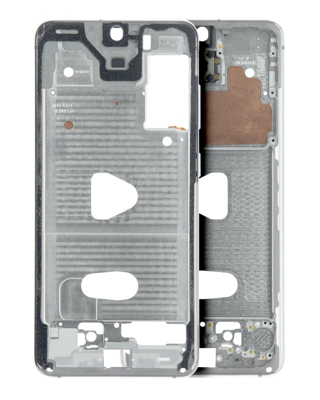 Frame centrale per Samsung Galaxy S20 4G (Bianco nuvola)