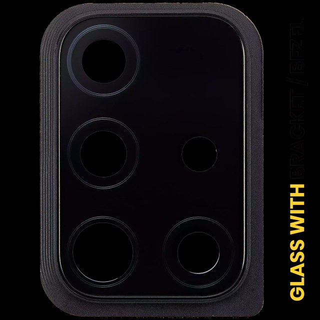 Lente fotocamera posteriore con staffa / Cornice per Samsung Galaxy A51 (A515 / 2019)