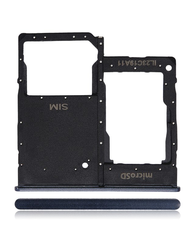 Carrellino SIM singola per Samsung Galaxy A20e (A202 / 2019) (Nero)