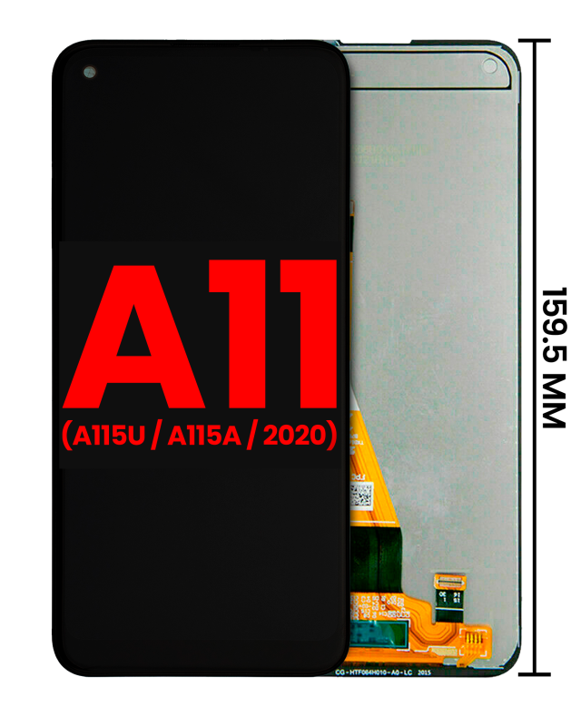 Display LCD completo senza Frame per Samsung Galaxy A11 (A115U / A115A / 2020) (US Version) (tutti i colori)