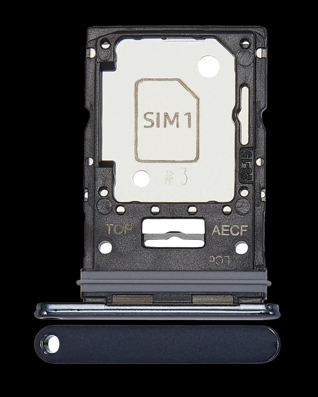 Carrellino doppia SIM per Samsung Galaxy A53 5G (A536 / 2022) (Nero)