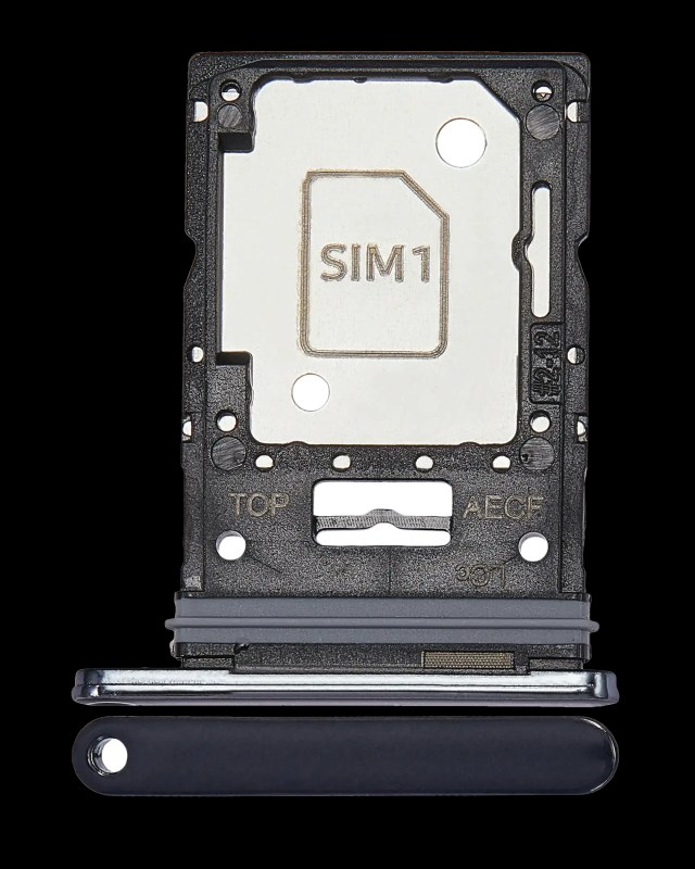 Carrellino SIM singola per Samsung Galaxy A53 5G (A536 / 2022) (Nero)