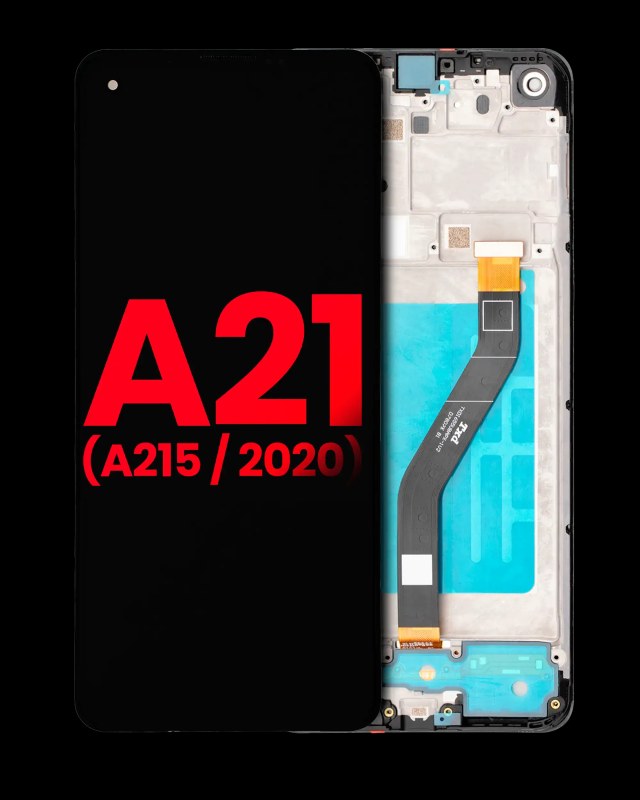 Display LCD completo con Frame per Samsung Galaxy A21 (A215 / 2020)