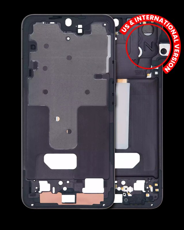 Frame centrale per Samsung Galaxy S22 Plus 5G (US e International Version) (Phantom Nero)