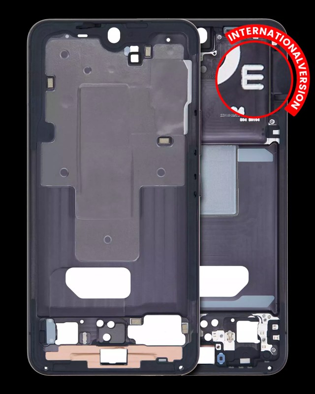 Frame centrale per Samsung Galaxy S22 5G (International Version) (Phantom Nero)