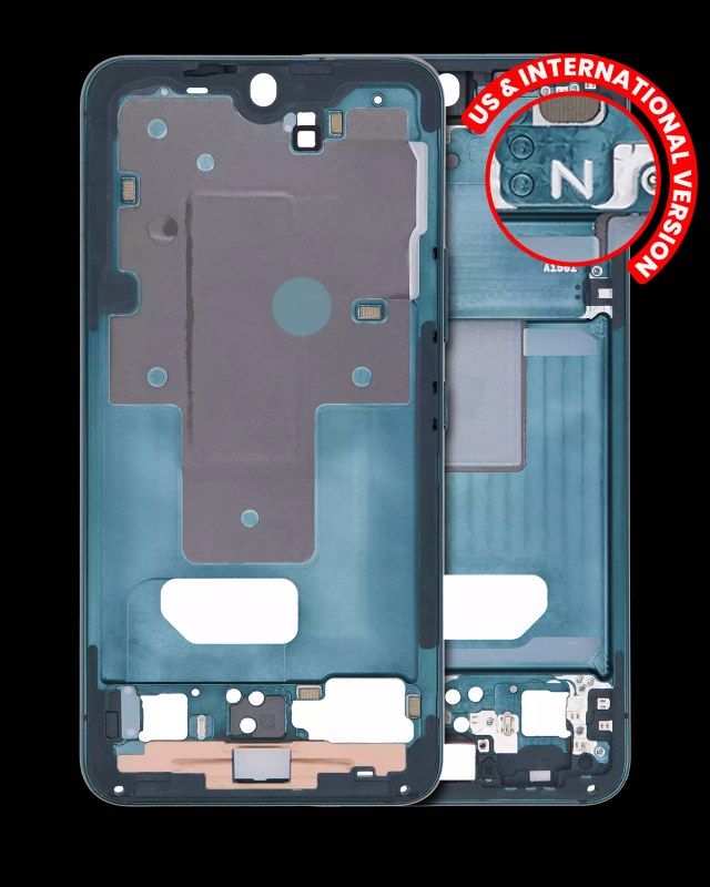 Frame centrale per Samsung Galaxy S22 5G (US e International Version) (Verde)