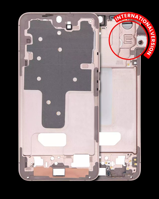 Frame centrale per Samsung Galaxy S22 Plus 5G (International Version) (Rosa Oro)