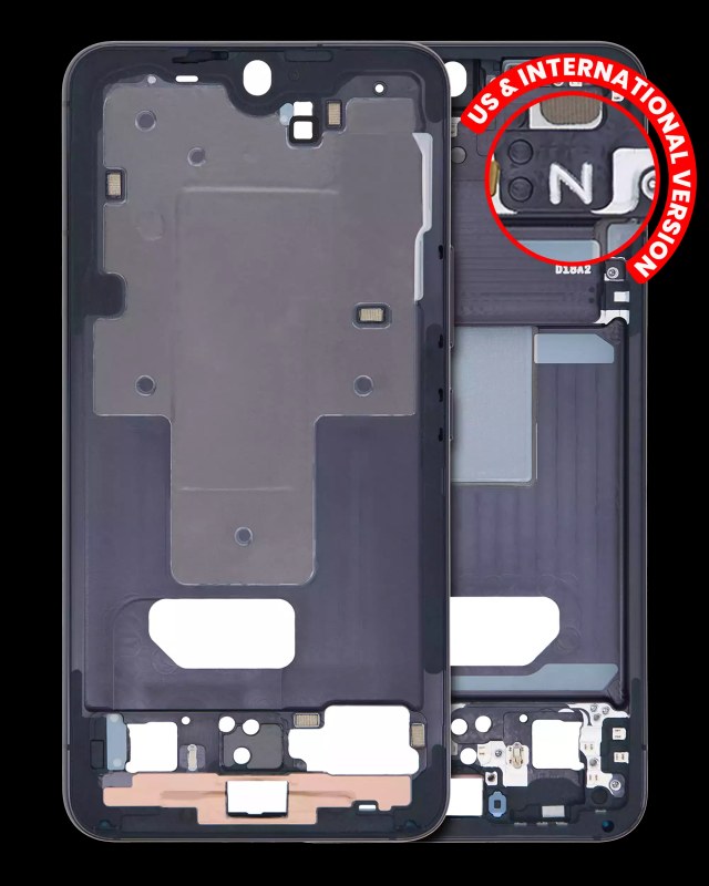 Frame centrale per Samsung Galaxy S22 5G (US e International Version) (Phantom Nero)