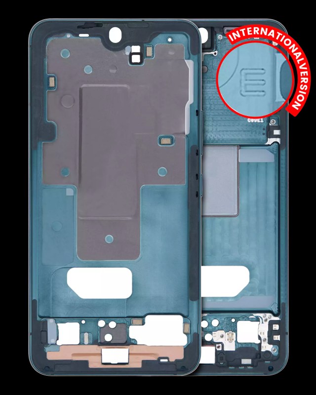 Frame centrale per Samsung Galaxy S22 5G (International Version) (Verde)