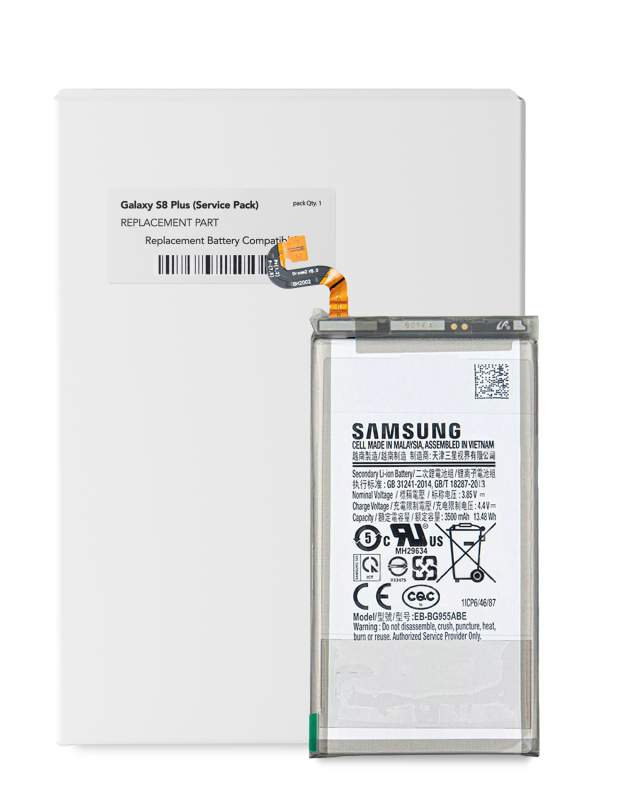 Batteria di ricambio per Samsung Galaxy S8 Plus (Service Pack)