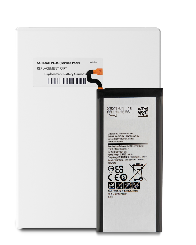 Batteria di ricambio per Samsung Galaxy S6 Edge Plus (EB-BG928ABA) (Service Pack)