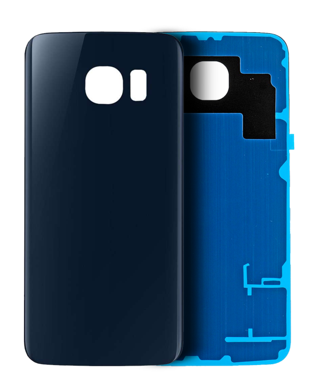 vetro cover posteriore per Samsung Galaxy S6 (Service Pack) (Nero zaffiro)