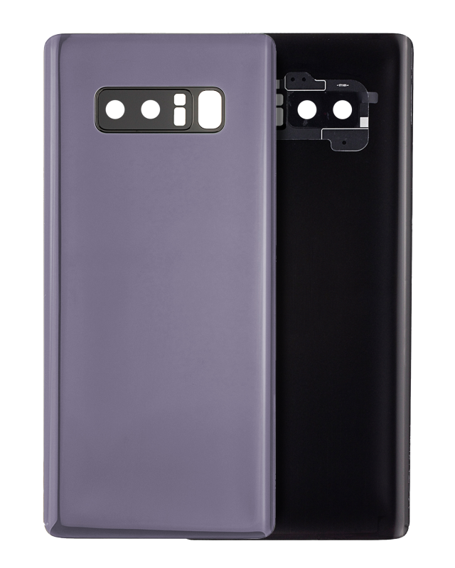vetro cover posteriore con Vetro fotocamera per Samsung Galaxy Note 8 (Service Pack) (Orchid Grigio)