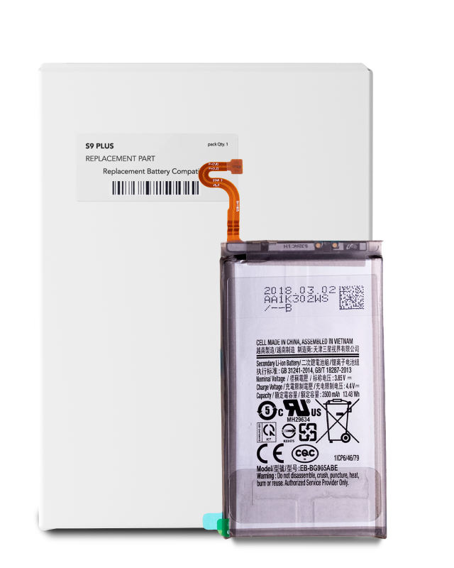 Batteria di ricambio per Samsung Galaxy S9 Plus (Service Pack)