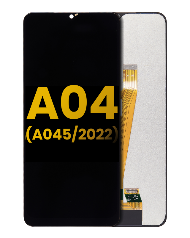Display LCD completo senza Frame per Samsung Galaxy A04 (A045 / 2022) (Refurbished) (tutti i colori)