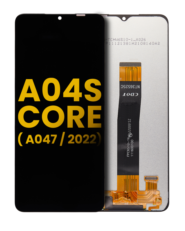 Display LCD completo senza Frame per Samsung Galaxy A04S (A047 / 2022) (Refurbished) (tutti i colori)